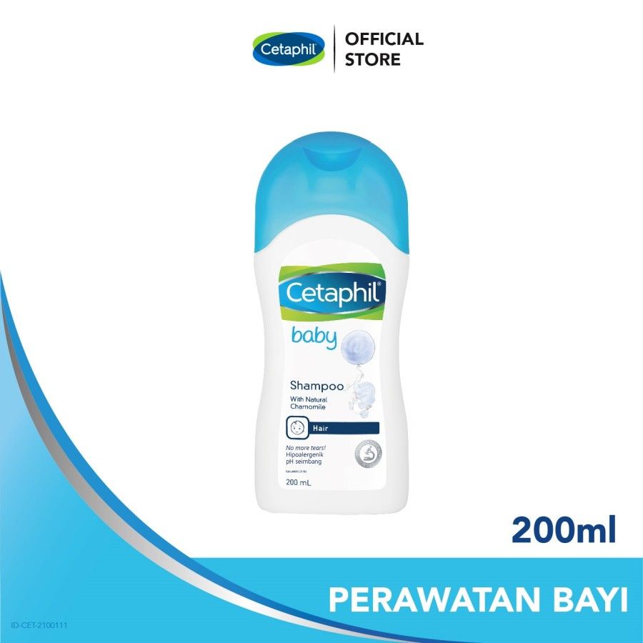 Cetaphil Baby Shampoo 200ml Shampo untuk Perawatan Kulit Kepala Bayi - 1