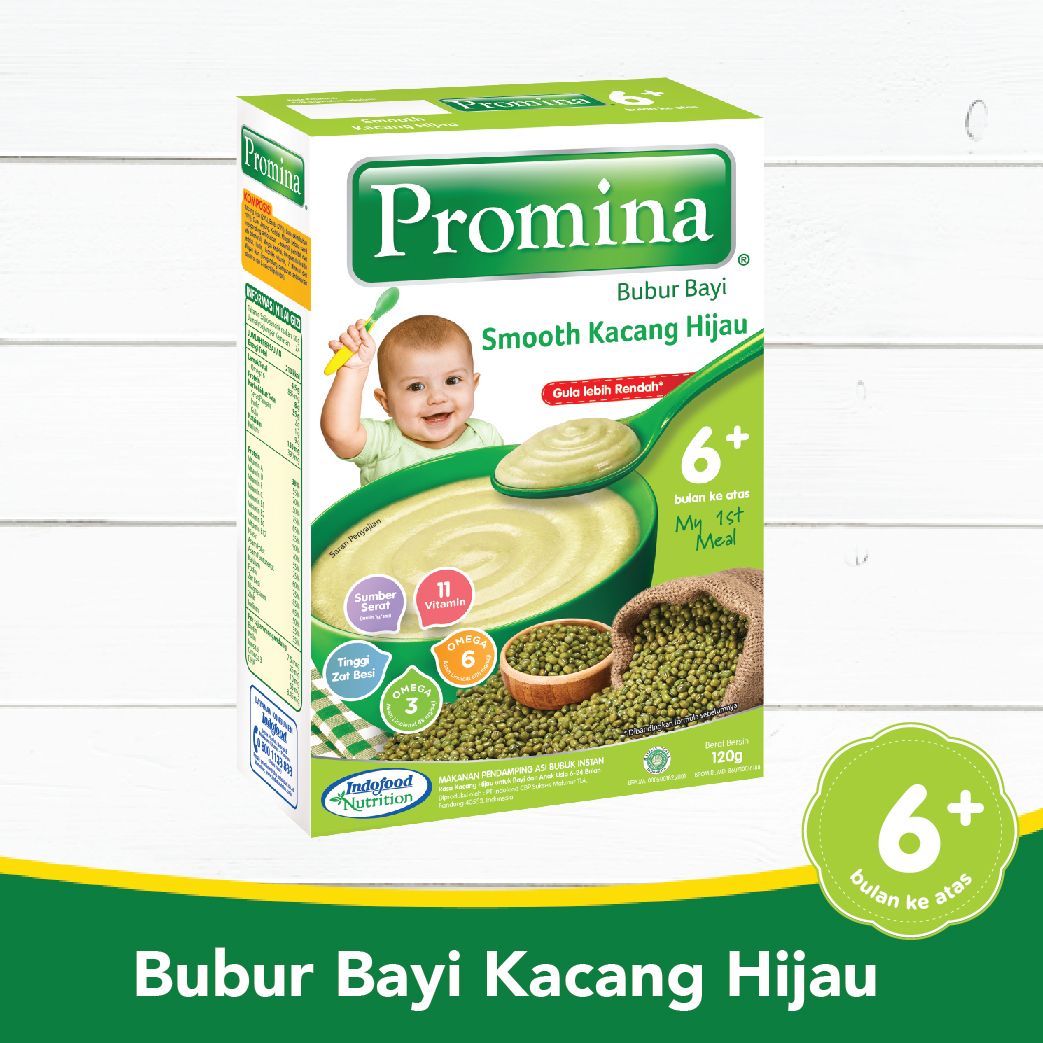 PROMINA BC SMOOTH KACANG HIJAU BOX 120 gr X 1 PCS - 2