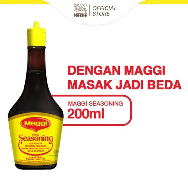 Maggi Seasoning Botol 200ml - 2