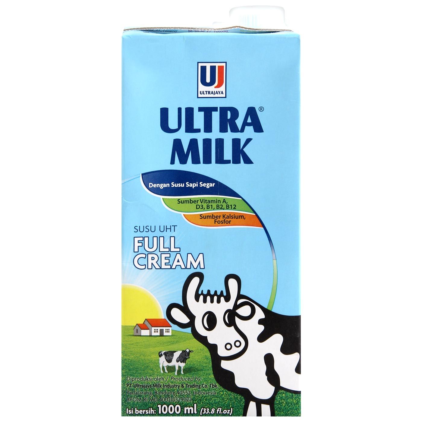 Ultra Susu Full Cream (1000mL) - 1