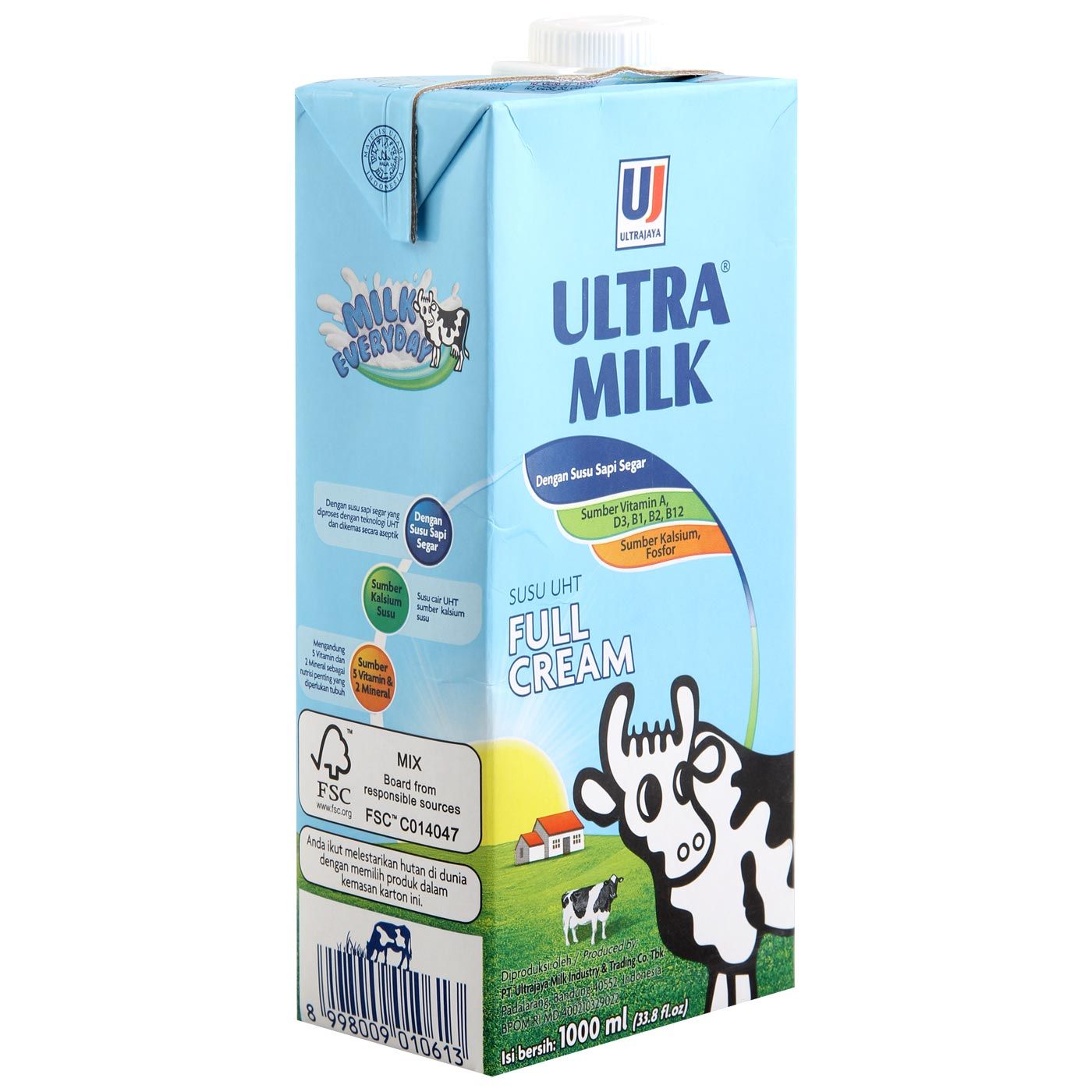 Ultra Susu Full Cream (1000mL) - 2