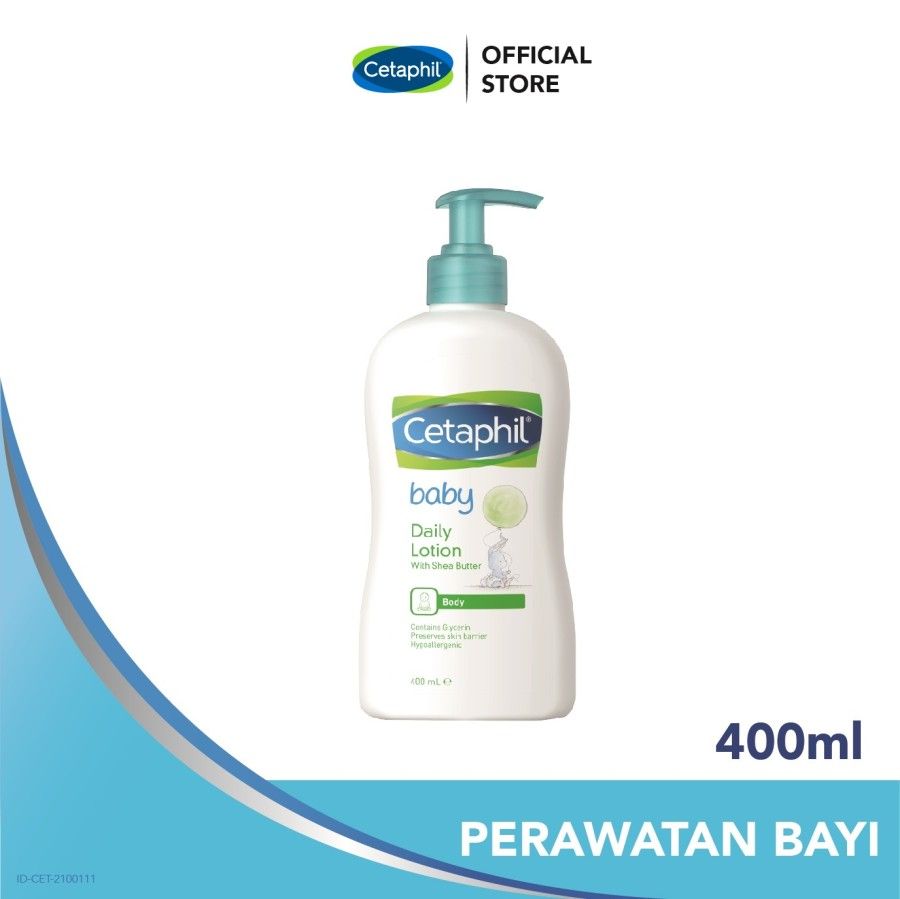 Cetaphil Baby Daily Lotion 400ml Pelembab & Perawatan Kulit Bayi - 1