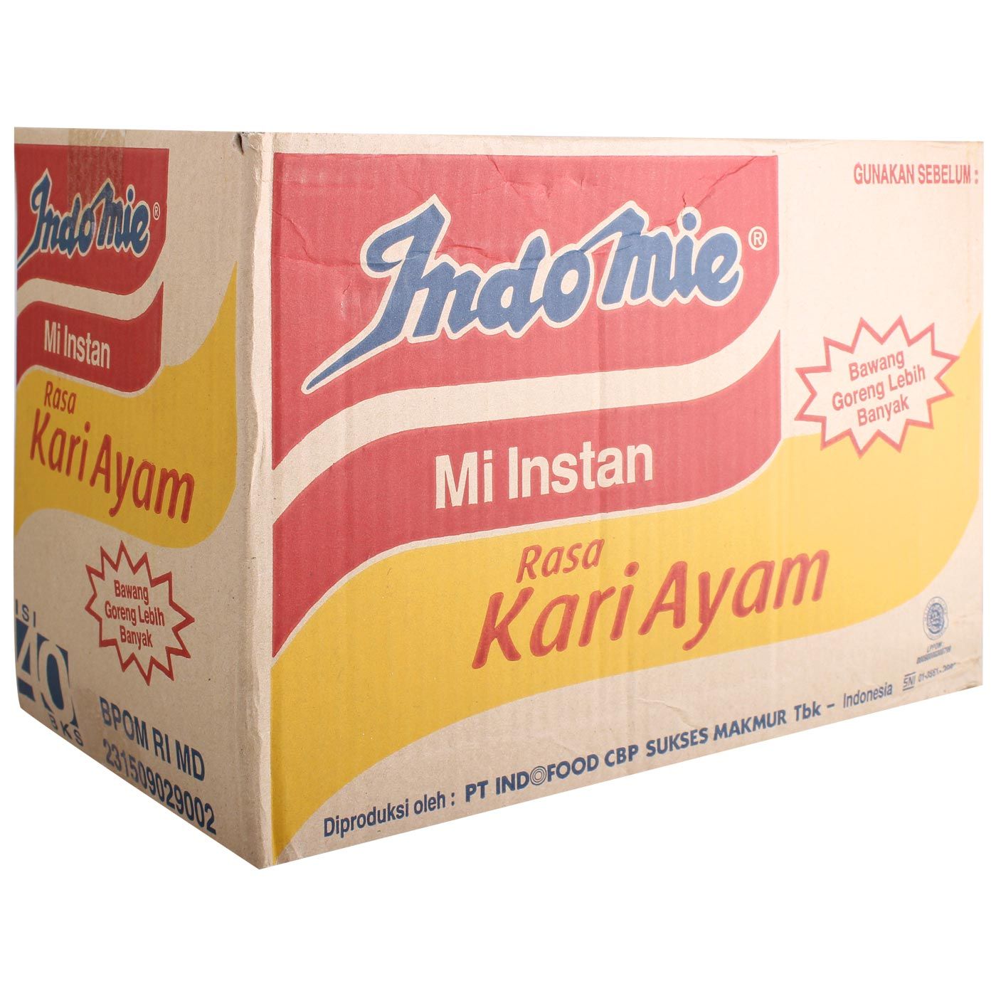 Indomie Mie Instant Kari Ayam Bawang (1 karton) - 2