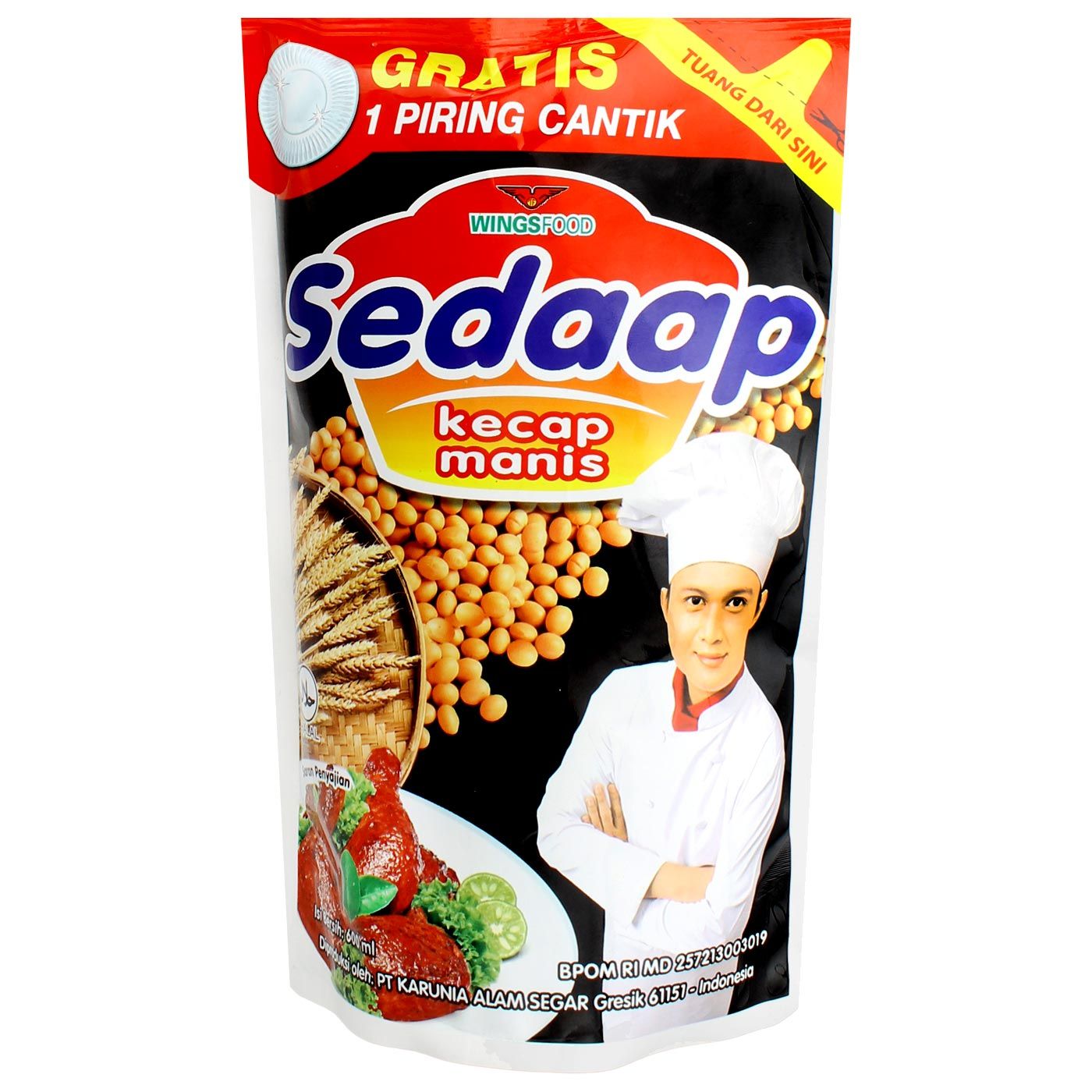 Sedaap Kecap Manis Pch 550mL - 1