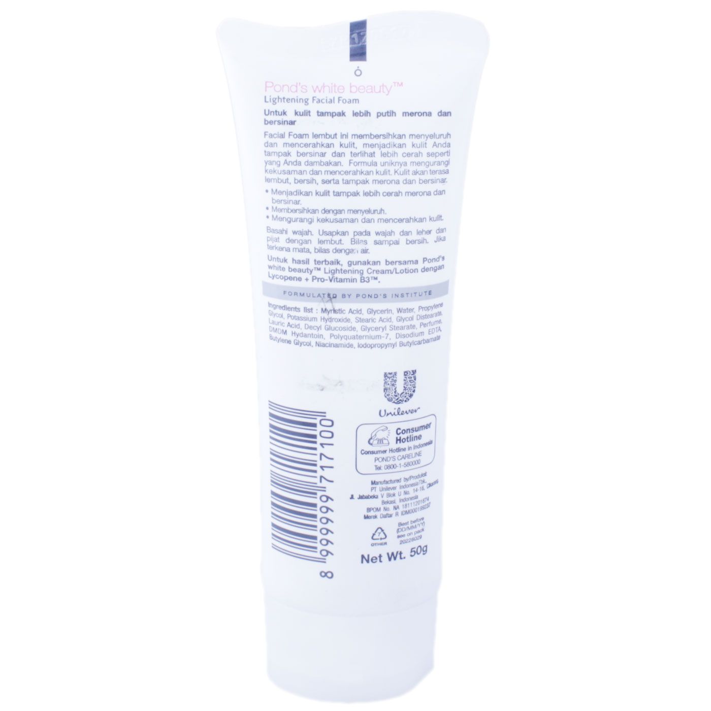 Pond'S White Beauty Facial Foam 50g - 2