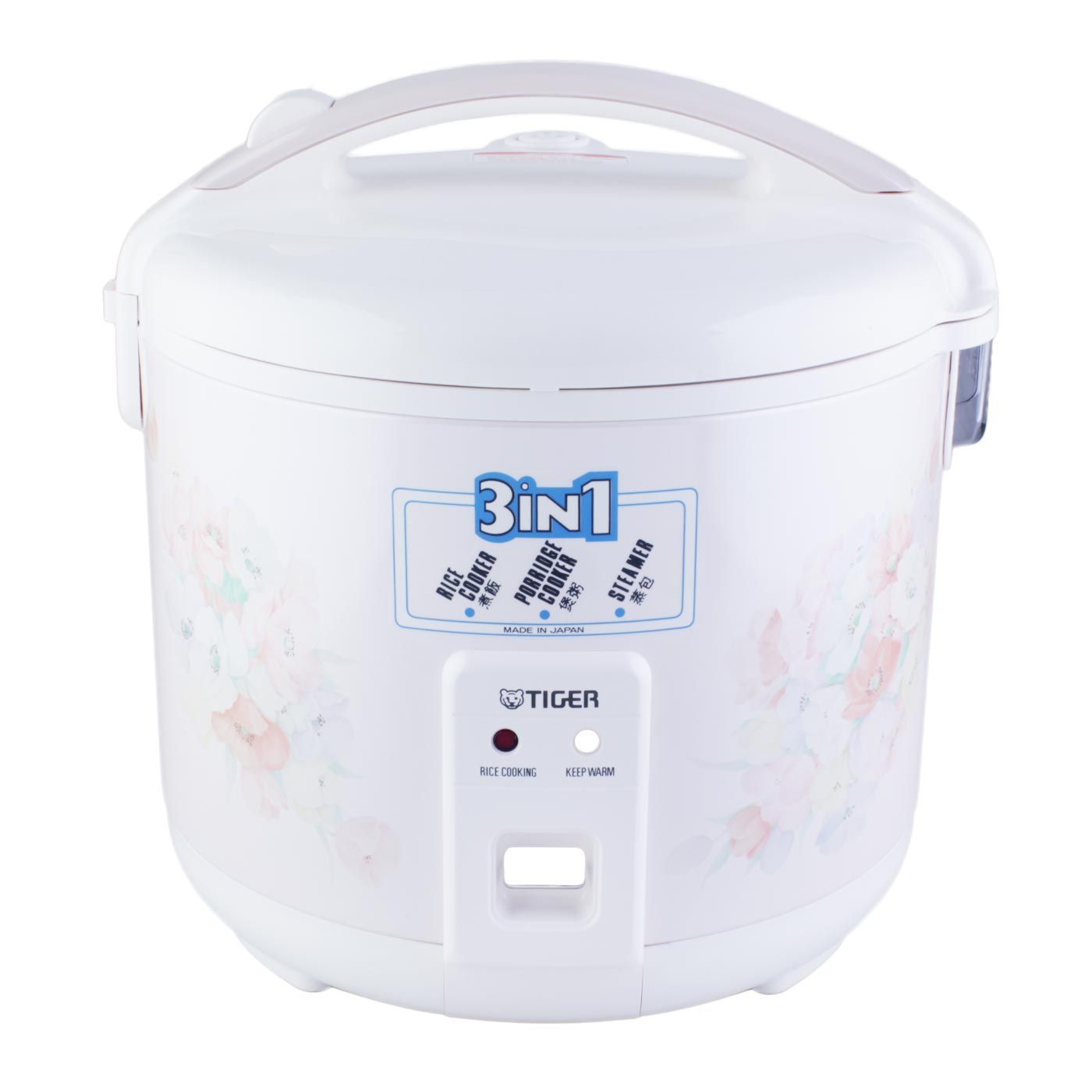 Tiger Multi Rice Cooker Warmer & Steamer JNP-1803 Pink - 1