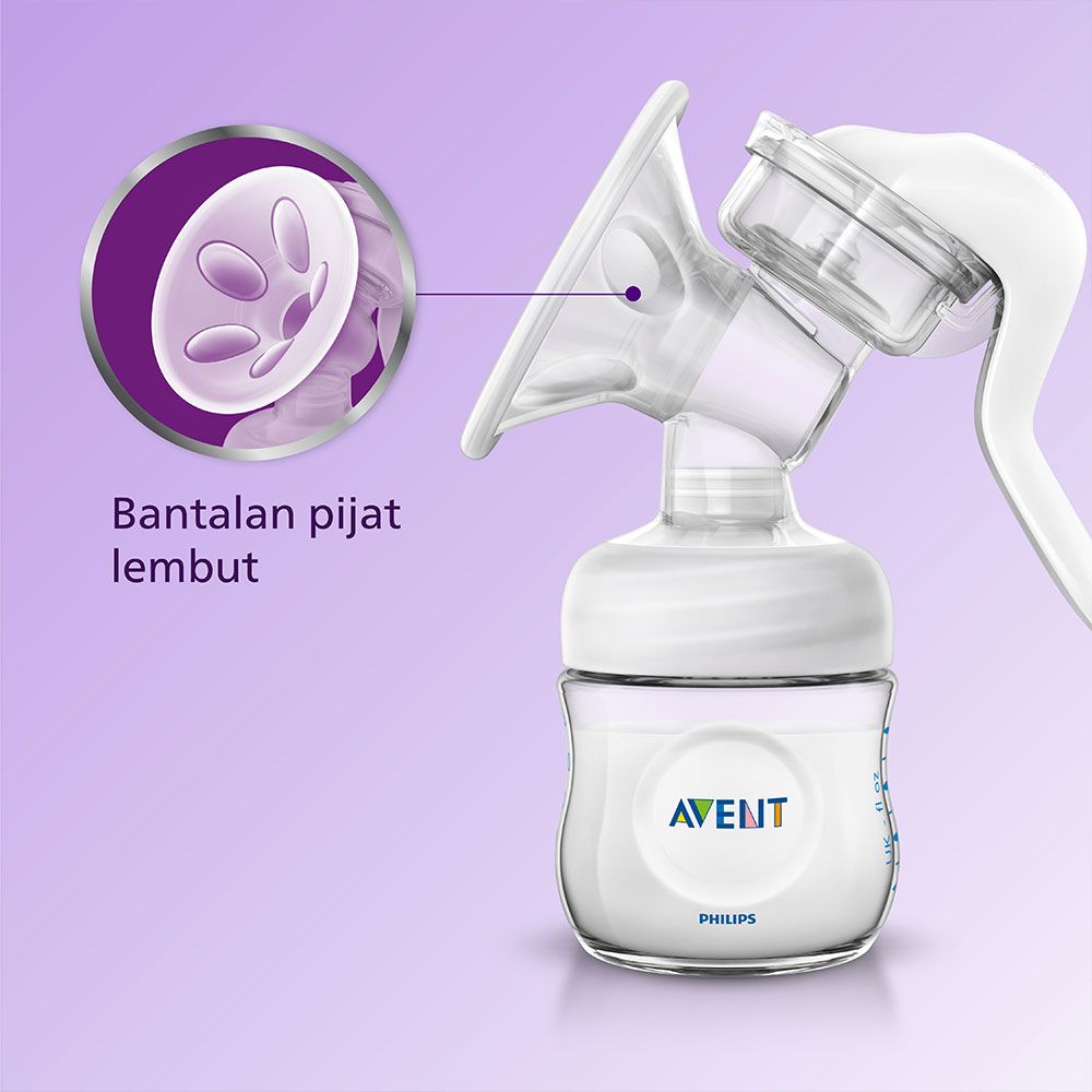 Philips Avent Comfort Manual Breast Pump Putih SCF330/20 Pompa ASI - 3