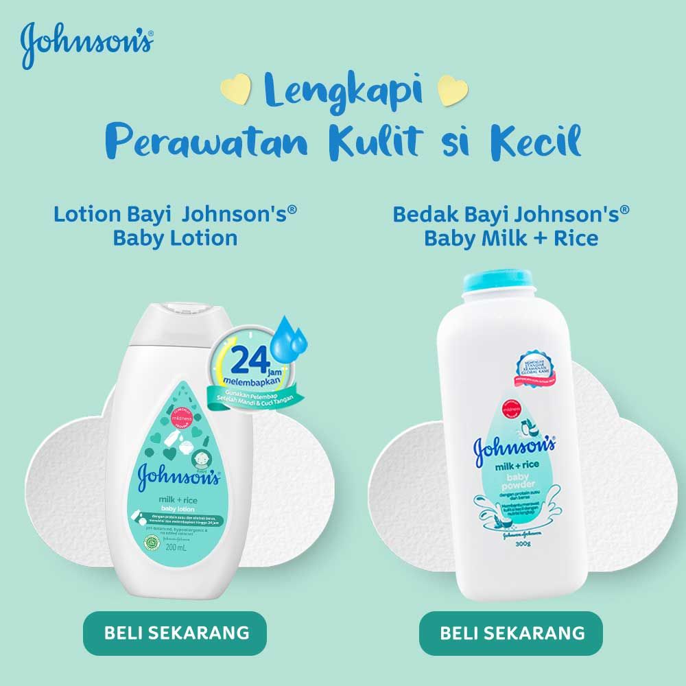 JOHNSON'S Milk & Rice Bath 400ml (Refill) - 7