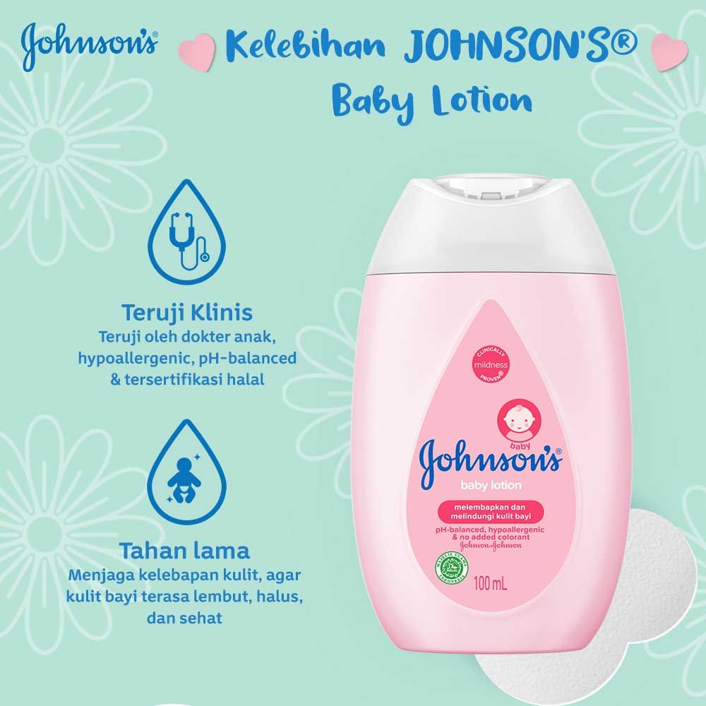 JOHNSON'S Lotion 100ml - 3