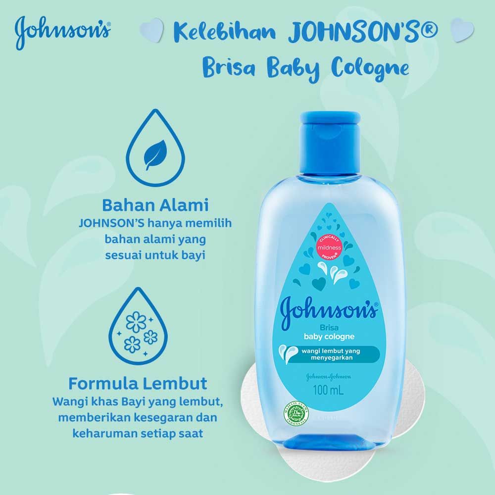 JOHNSON'S Brisa Cologne 100ml - 3