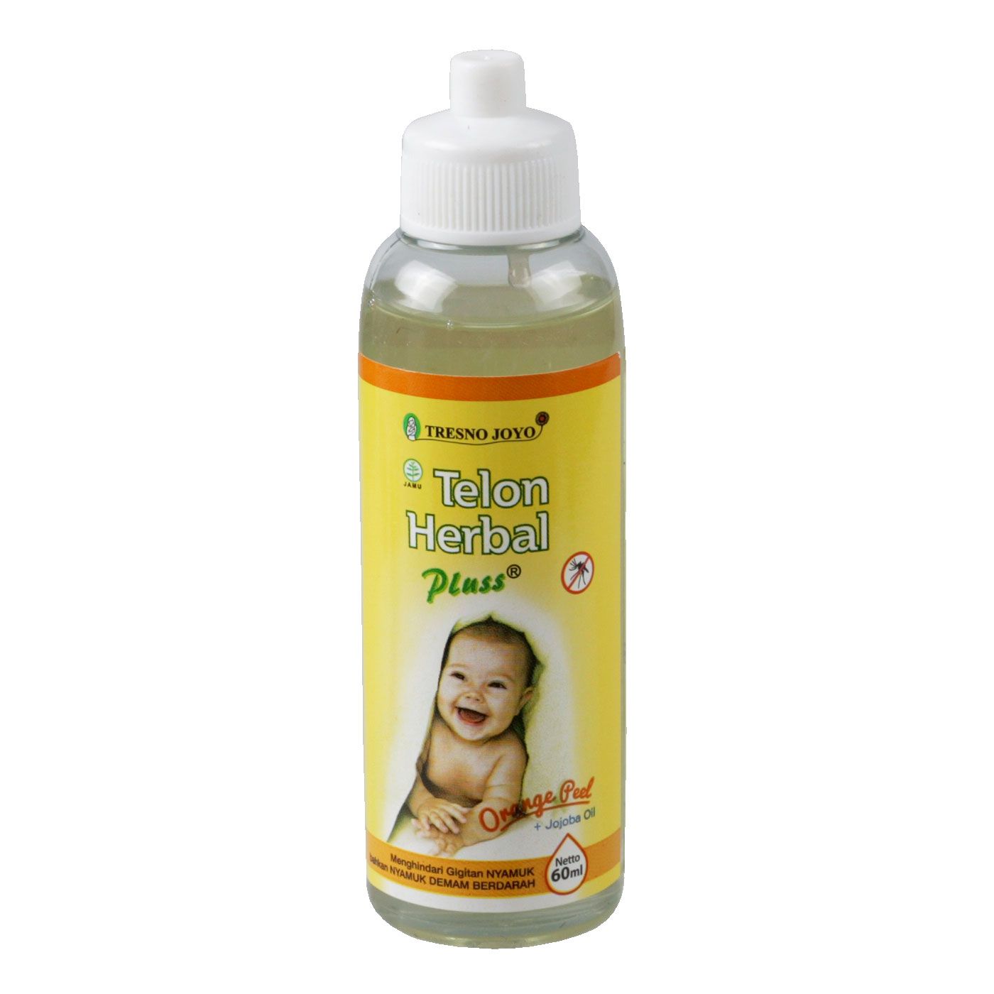 Tresno Joyo Minyak Telon Herbal Plus Orange 60ml - 1