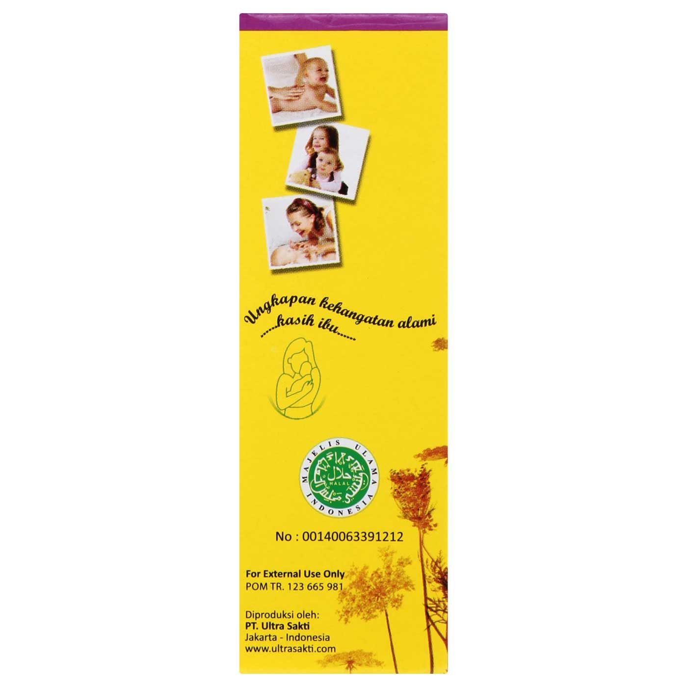 Tresno Joyo Minyak Telon Herbal Plus Lavender 60ml - 3