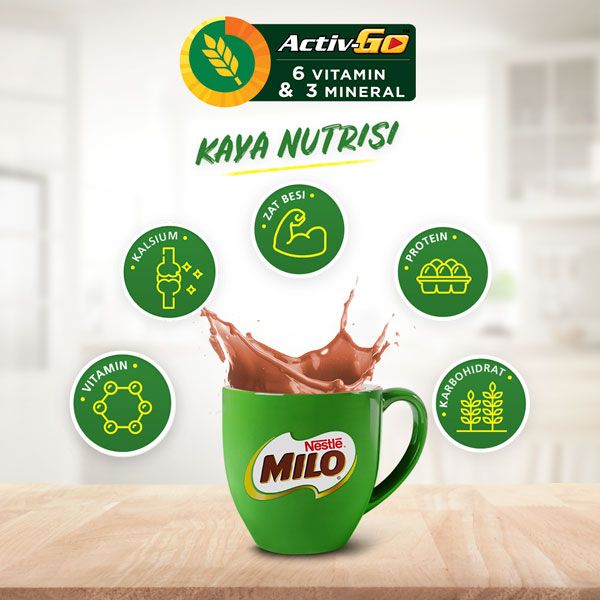 MILO ACTIV-GO 3 IN 1 Pouch 1 Kg - 3