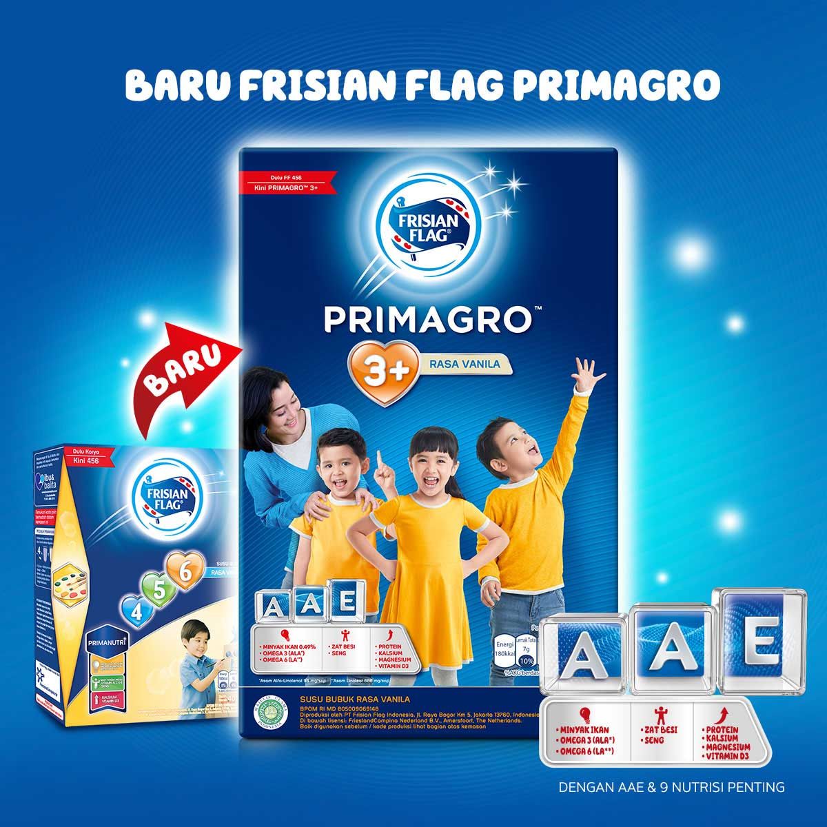 Frisian Flag Primagro 3+ Vanilla 2000gr Susu Formula Pertumbuhan Anak - 2