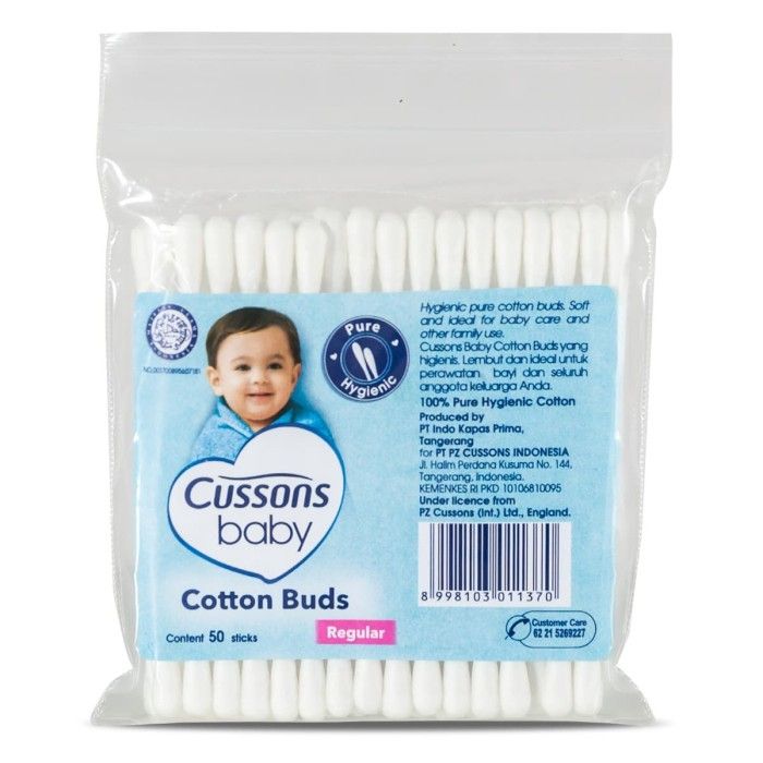 Cussons Baby Cotton Buds 50's Reguler - 2