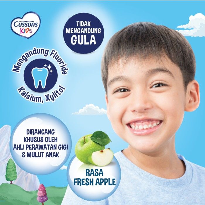 Cussons Kids Pasta Gigi Dragon Fresh Apple 45gr - 2