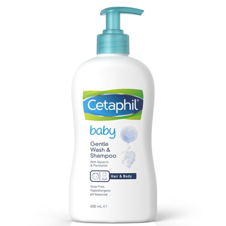 Cetaphil Baby Gentle Wash & Shampoo 400ml Sabun Mandi dan Shampo untuk Perawatan Kulit Bayi - 2