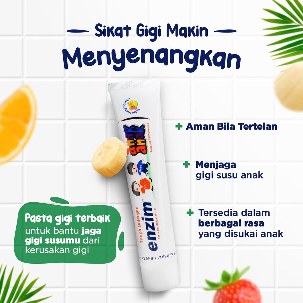 ENZIM ANAK TUTTY FRUITY 63 GR - 2