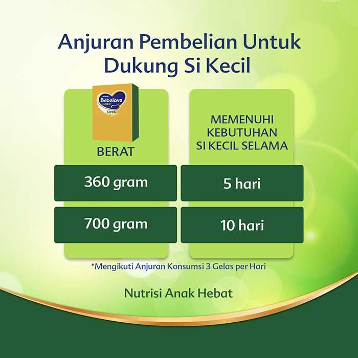 Bebelac Gold Soya 3 Vanila Formula Soya Bubuk 700 GR - 10