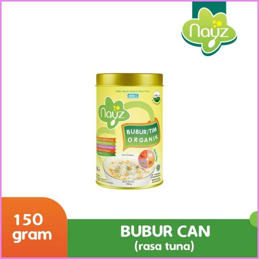 Nayz Bubur Tim Can 6 Ikan Tuna 150gr - 2