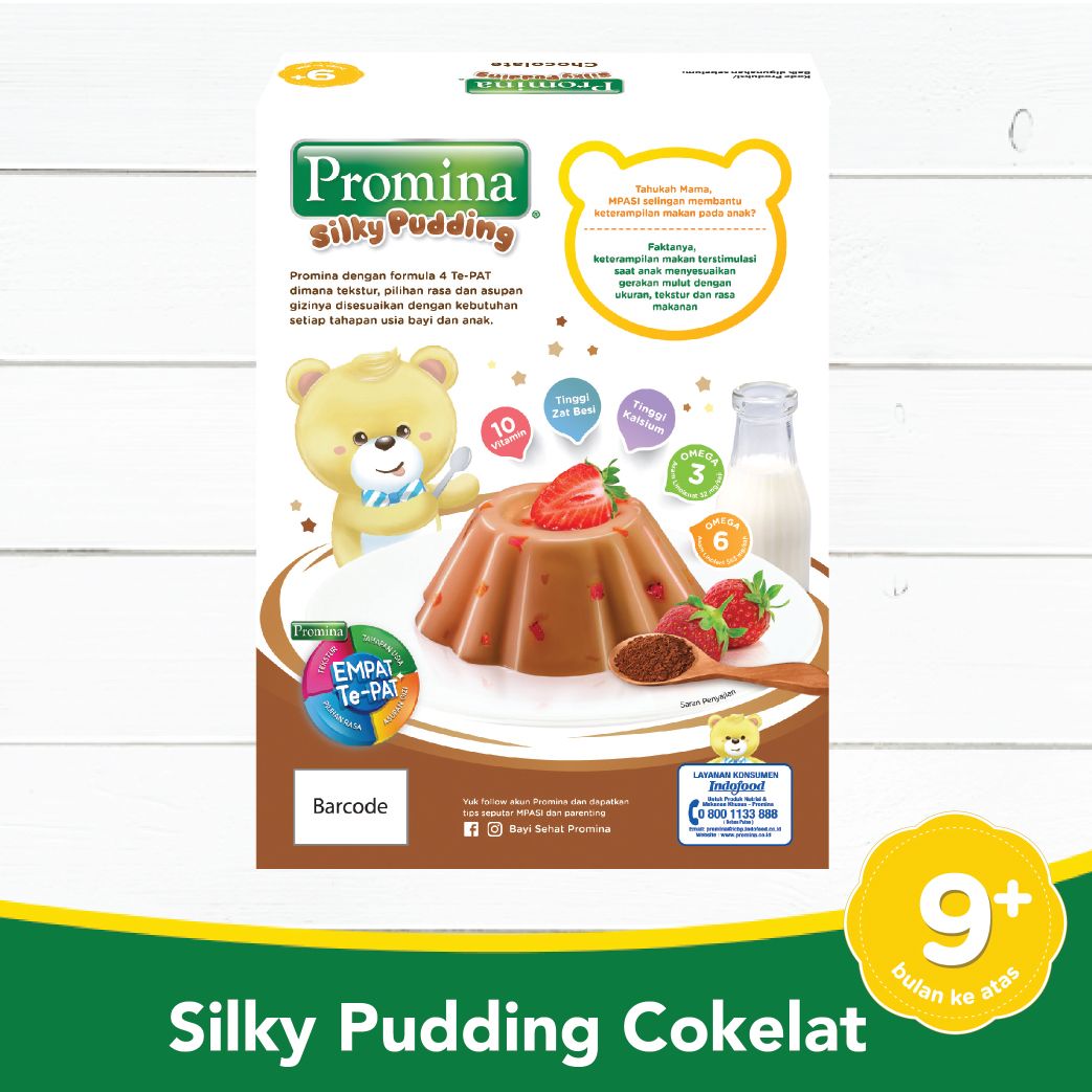 PROMINA PUDING COKLAT 100 GR X 1 PCS - 4