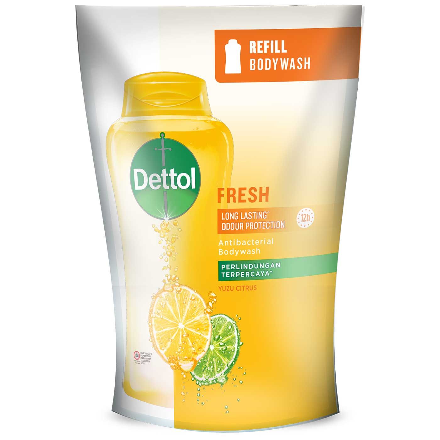 Dettol Sabun Mandi Cair Fresh 410g Refill - 1