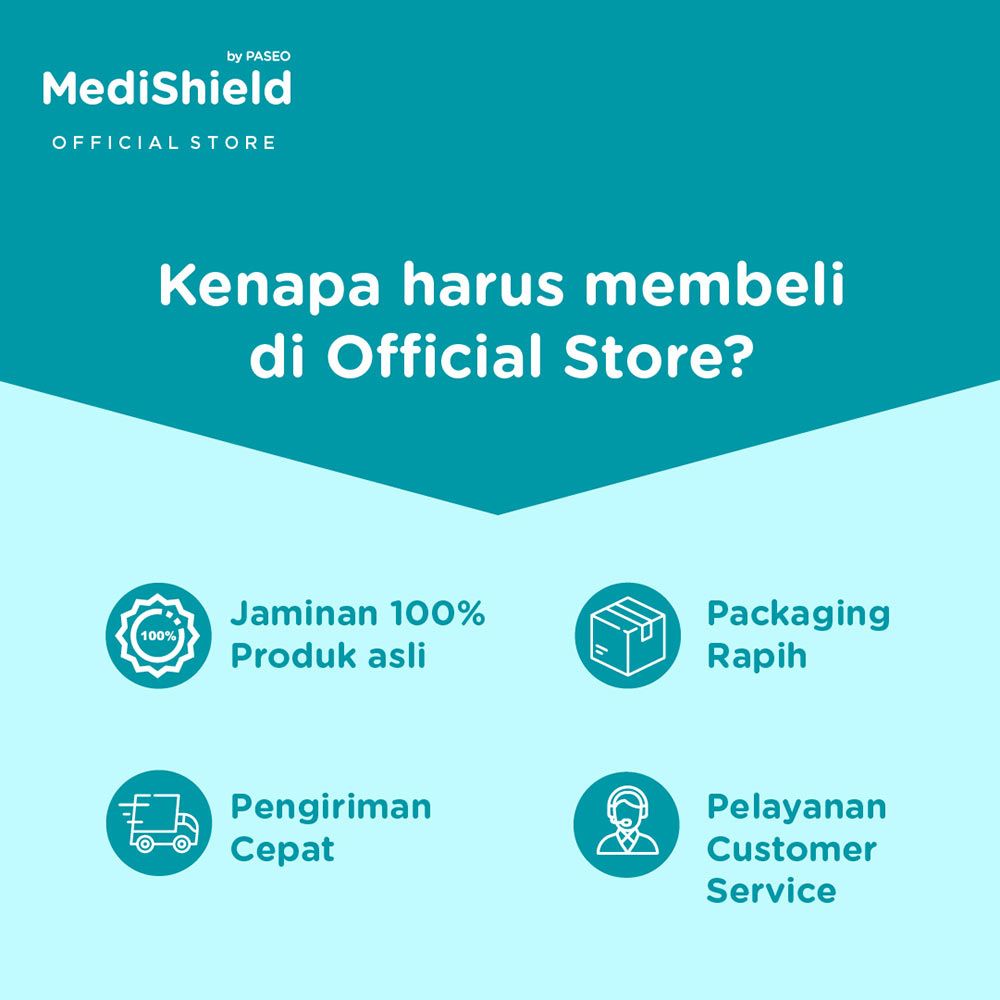 Medishield By Paseo Masker Sachet Earloop 10's - 5