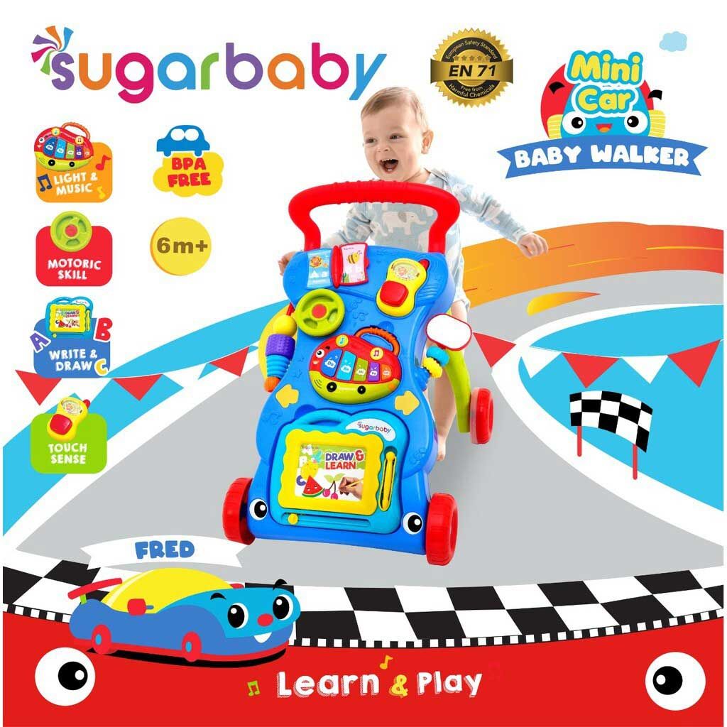 Mini car baby walker online