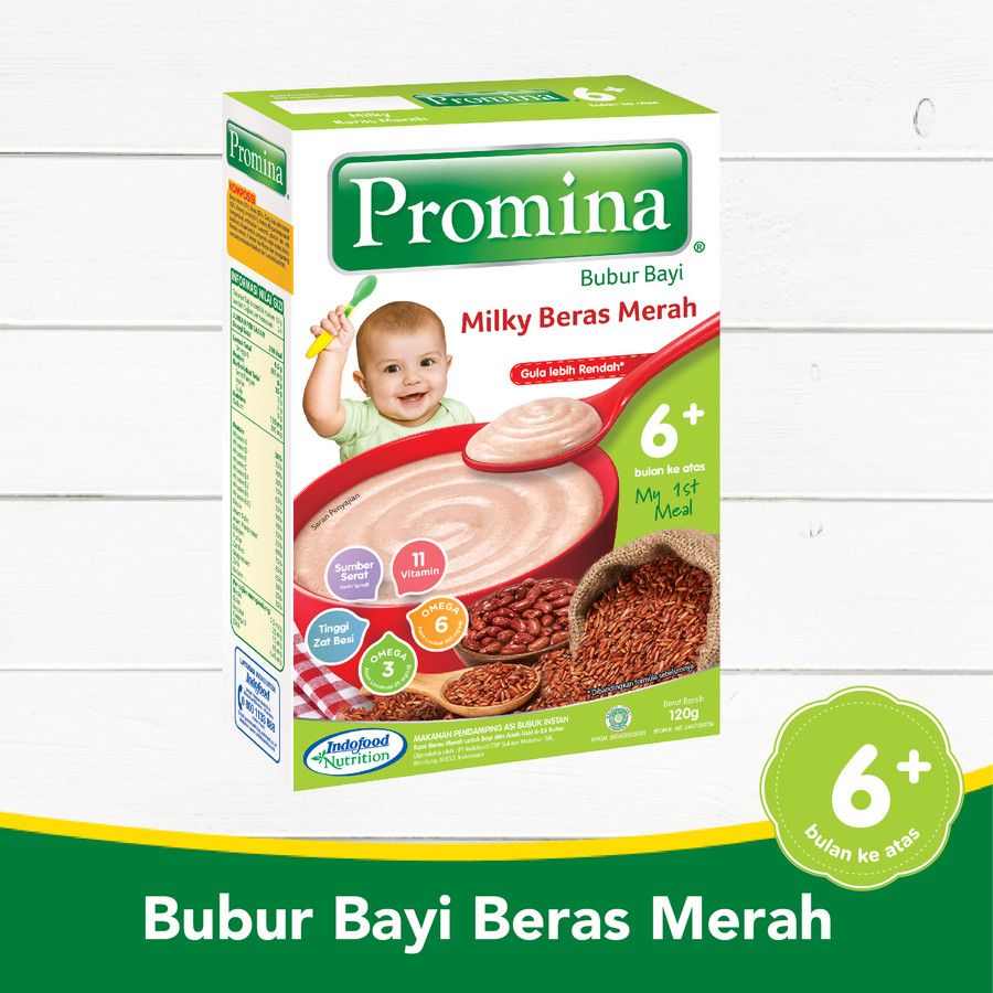 PROMINA BC BERAS MERAH BOX 120 gr X 1 PCS - 2