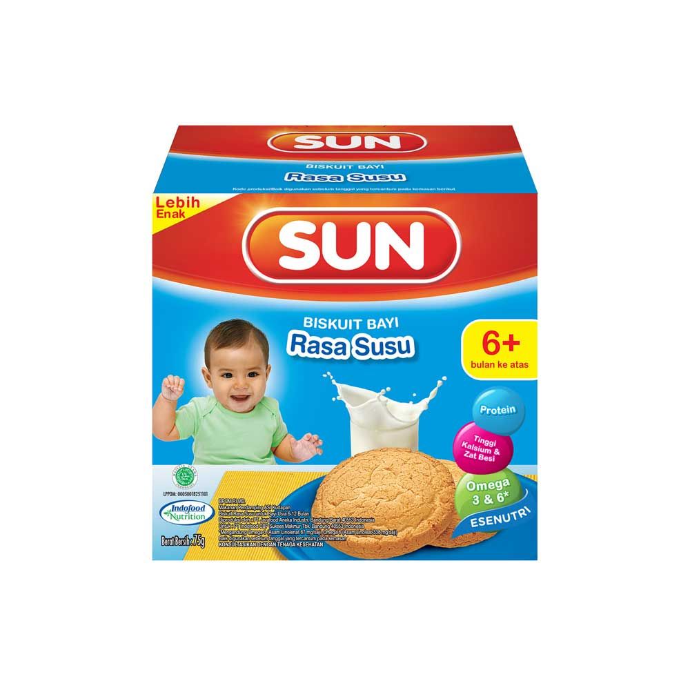 SUN RUSK SUSU MADU BOX X 1 PCS - 1