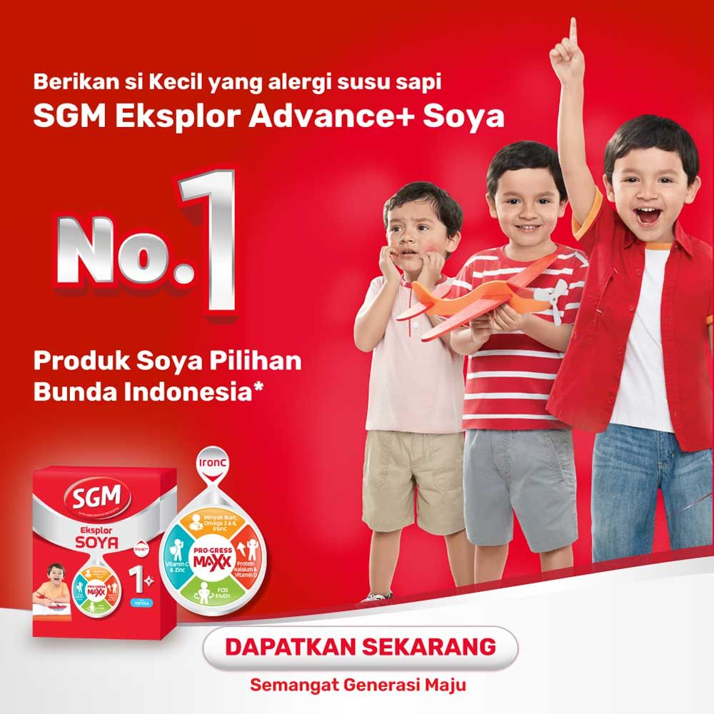 SGM Eksplor 1+ dengan IronC Susu Pertumbuhan Rasa Madu 900gr - 10