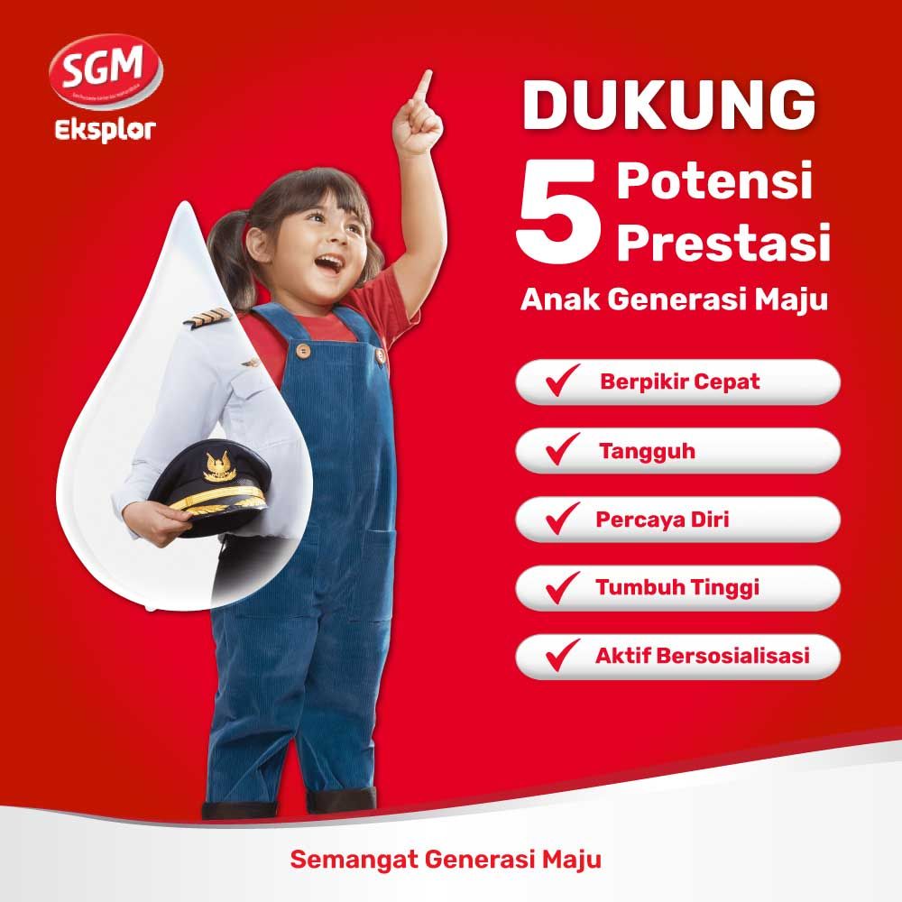 SGM Eksplor 1+ dengan IronC Susu Pertumbuhan Rasa Madu 900gr - 5