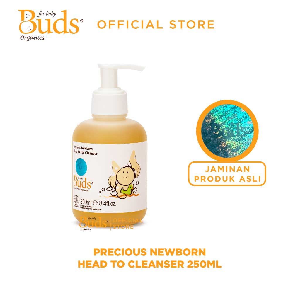 BUDS - Precious Newborn Head To Toe Cleanser 250ml - 1