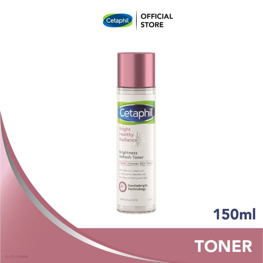 Cetaphil Bright Healthy Radiance Brightness Refresh Toner 150g Skin Care Perawatan Untuk Melembabkan Kulit Wajah - 1