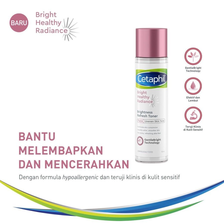 Cetaphil Bright Healthy Radiance Brightness Refresh Toner 150g Skin Care Perawatan Untuk Melembabkan Kulit Wajah - 3