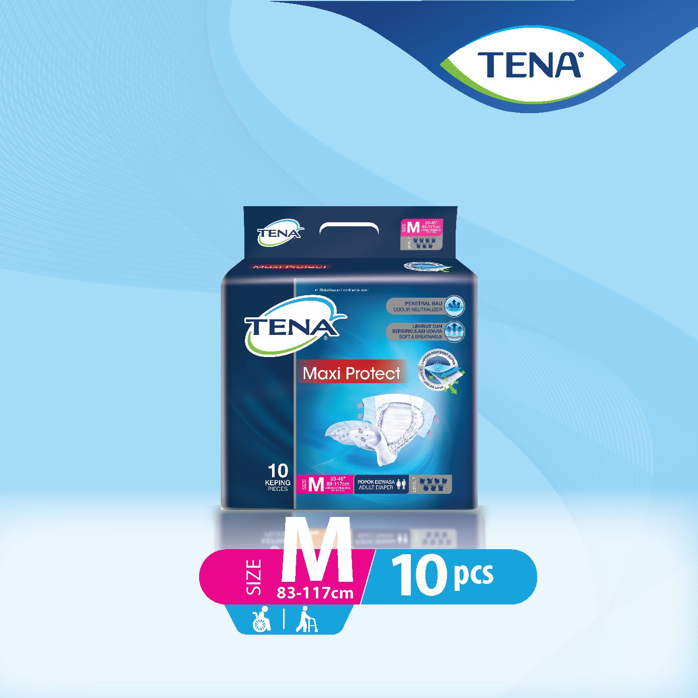 Tena Maxi Protect - M 10s - 1