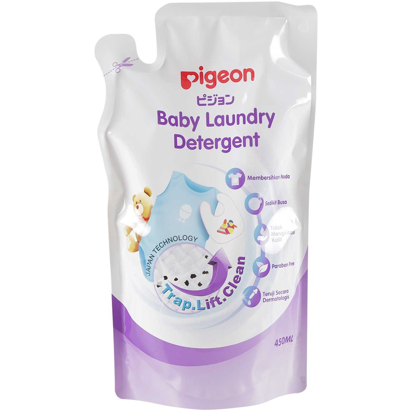 Pigeon Liquid Laundry Detergent 450ml Refill - 1