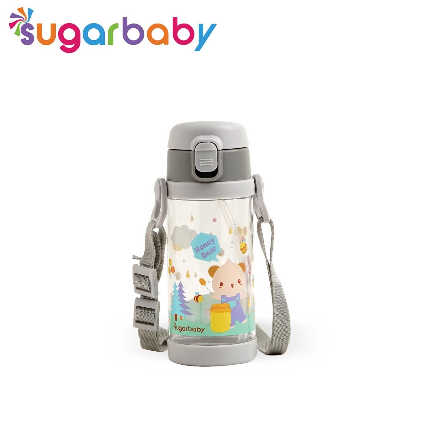 Sugar Baby Tritan Kid Bottle 400ML - Grey - 2