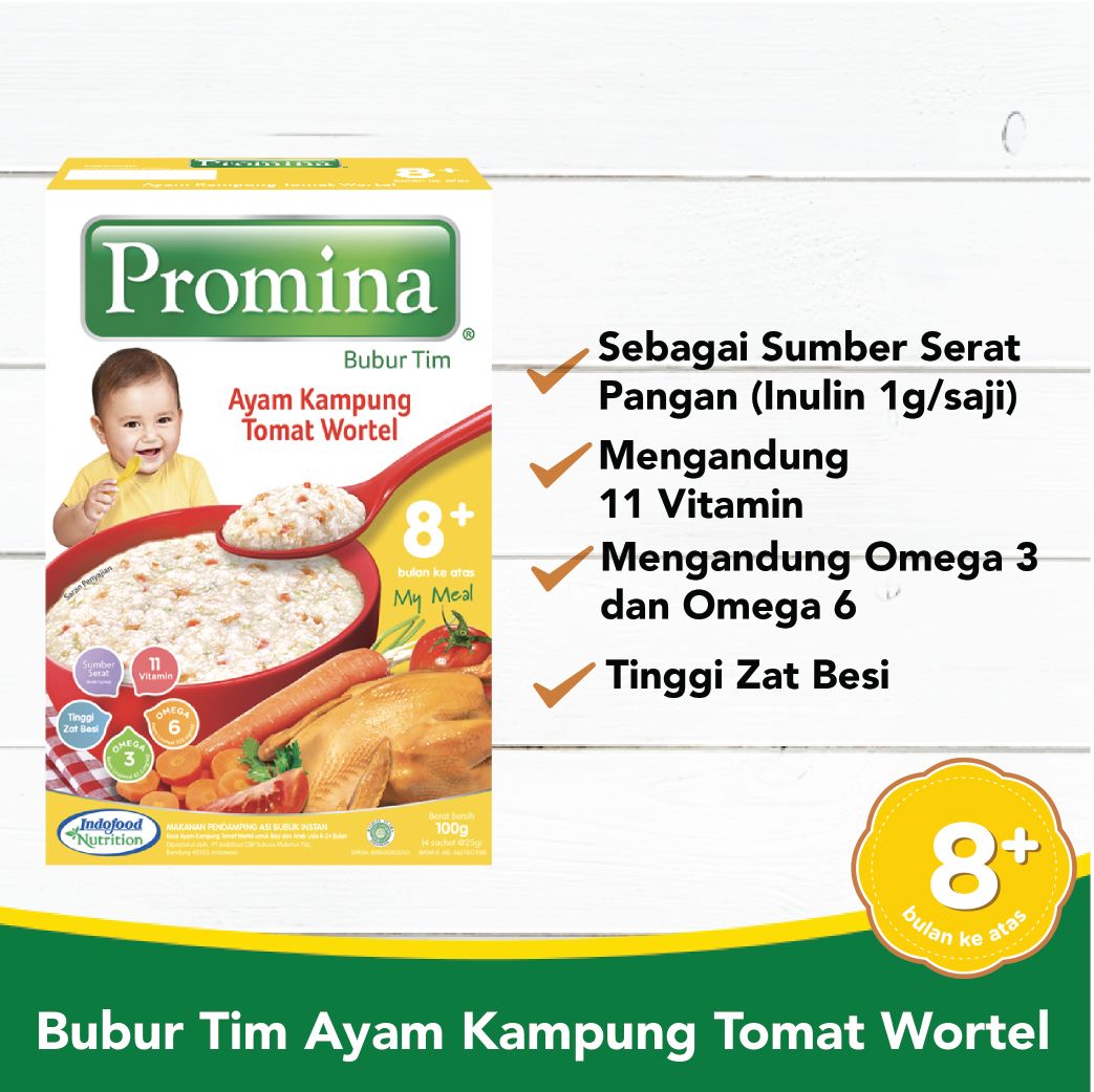 PROMINA BTI AYAM KAMPUNG TOMAT WORTEL BOX X 1PCS - 3