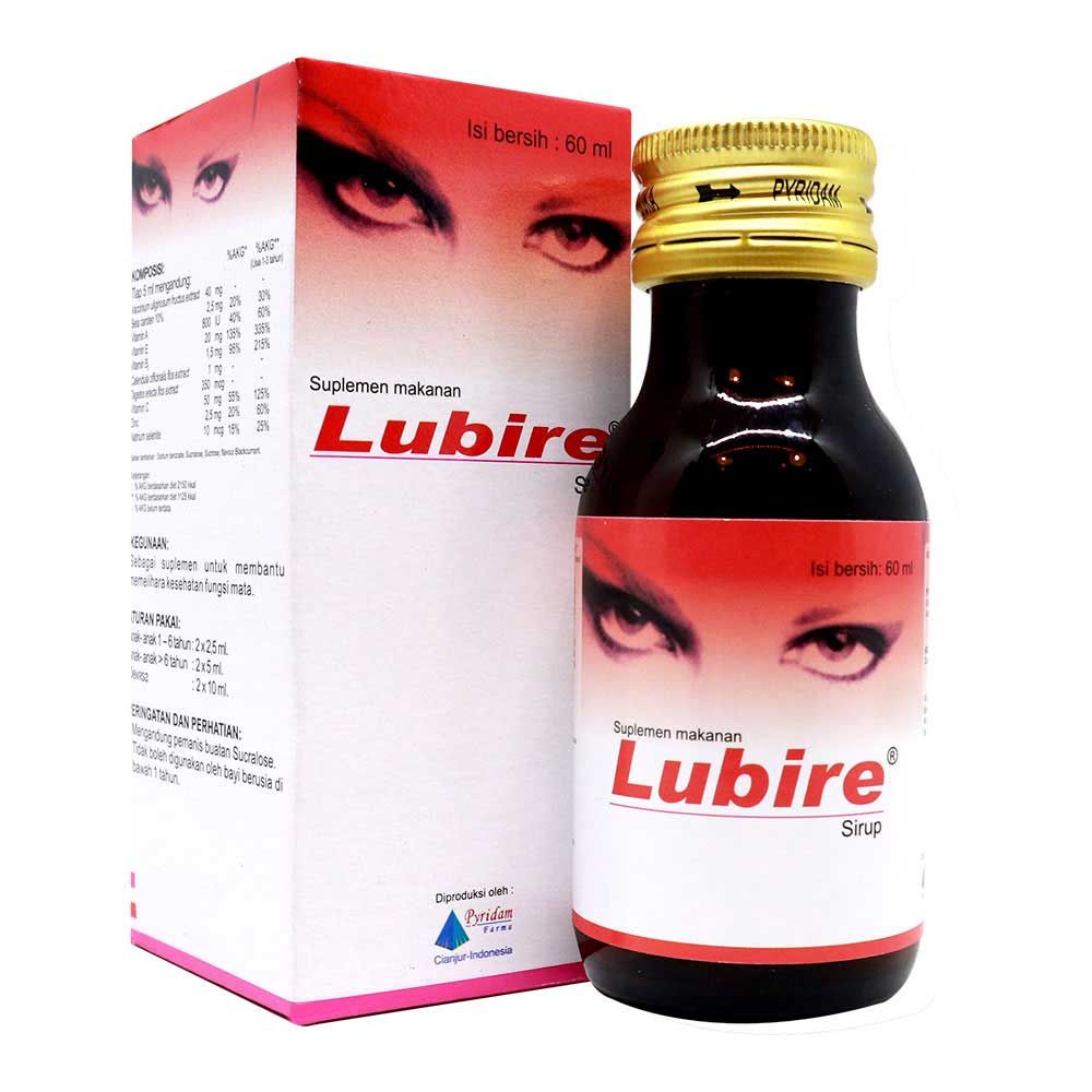 Lubire Sirup Bantu Kesehatan Mata (@ 60 ml) - 1