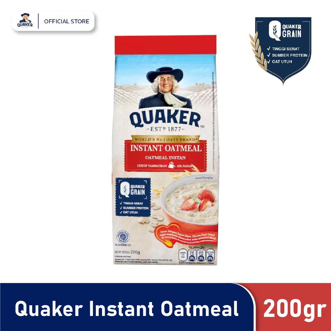 Quaker Instant Oatmeal 200 Gr - 1