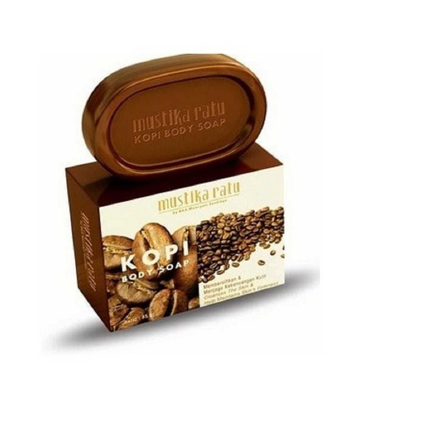 Mustika Ratu Kopi Body Soap 85 gr - 1