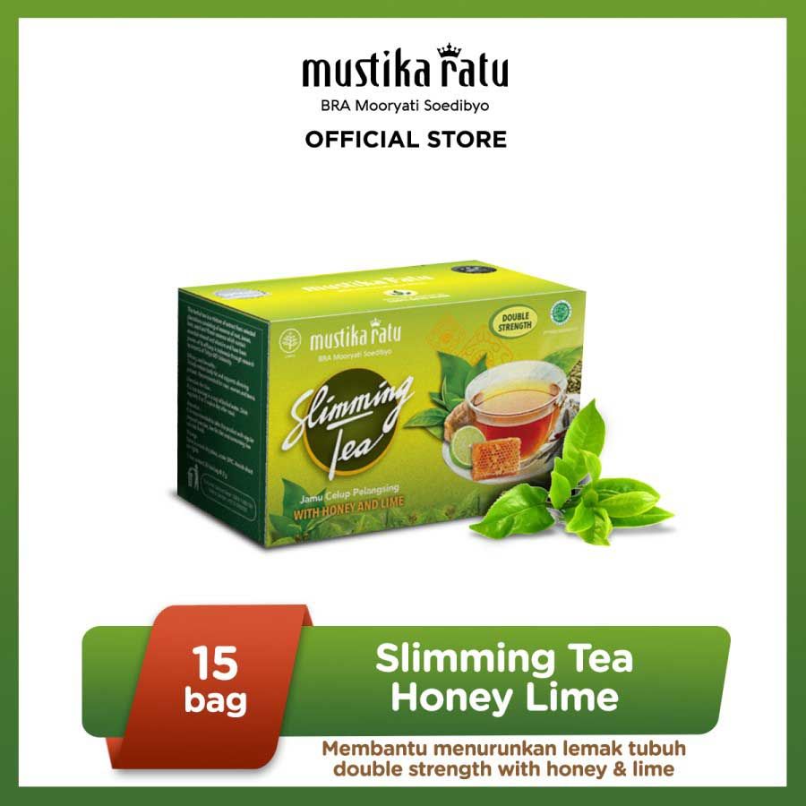 Mustika Ratu Slimming Tea Honey Lime 15'S Doos RJ - 1