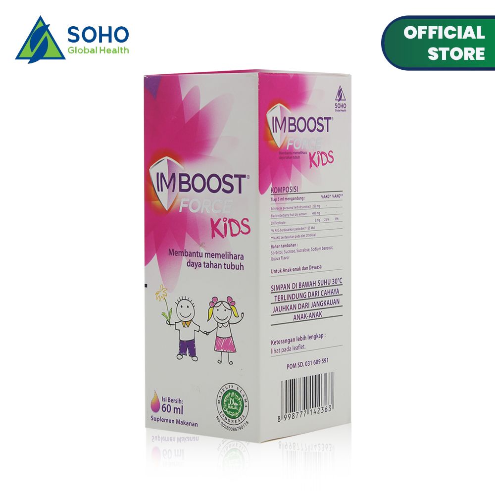 Imboost Force Kids Syrup Daya Tahan Tubuh - 60ml - 3