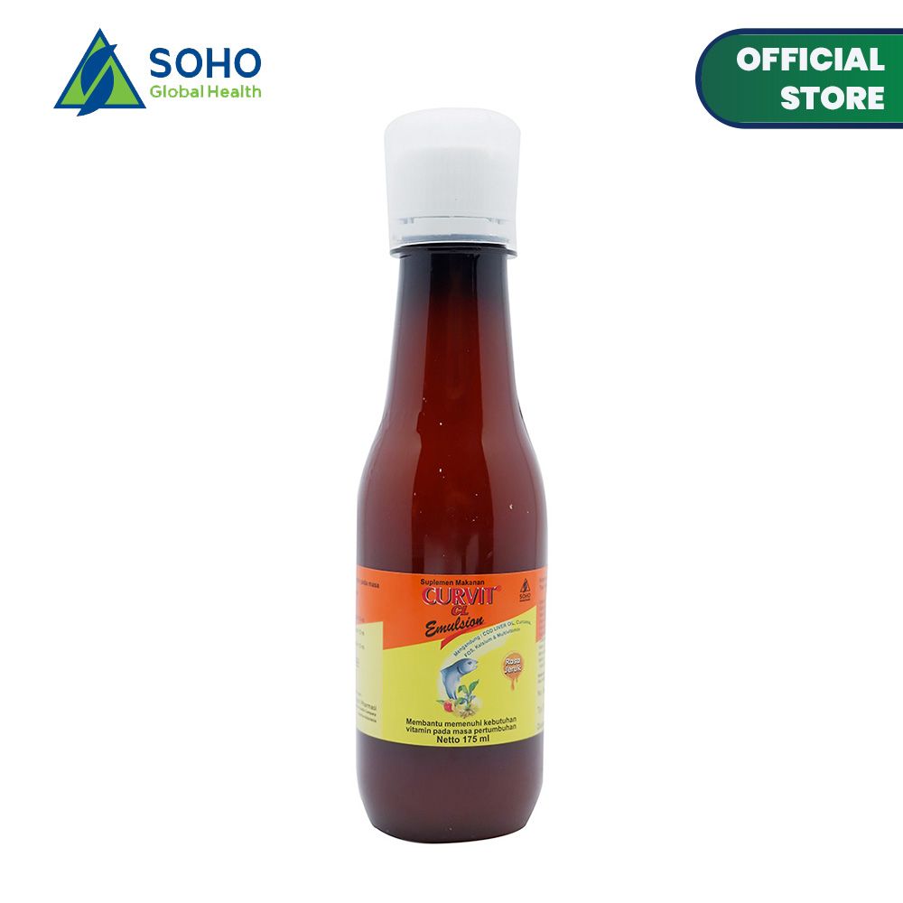 Curvit CL Emulsion Syrup - Orange 175ml - 4