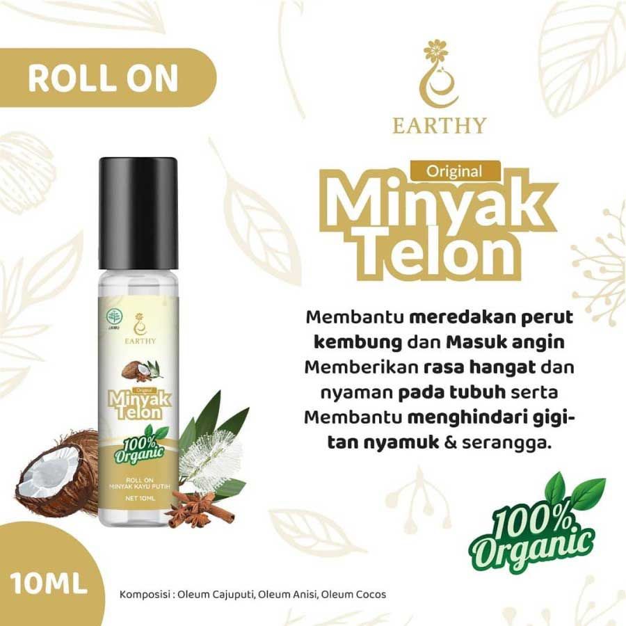 Earthy Minyak Telon Roll On 10ml - 1