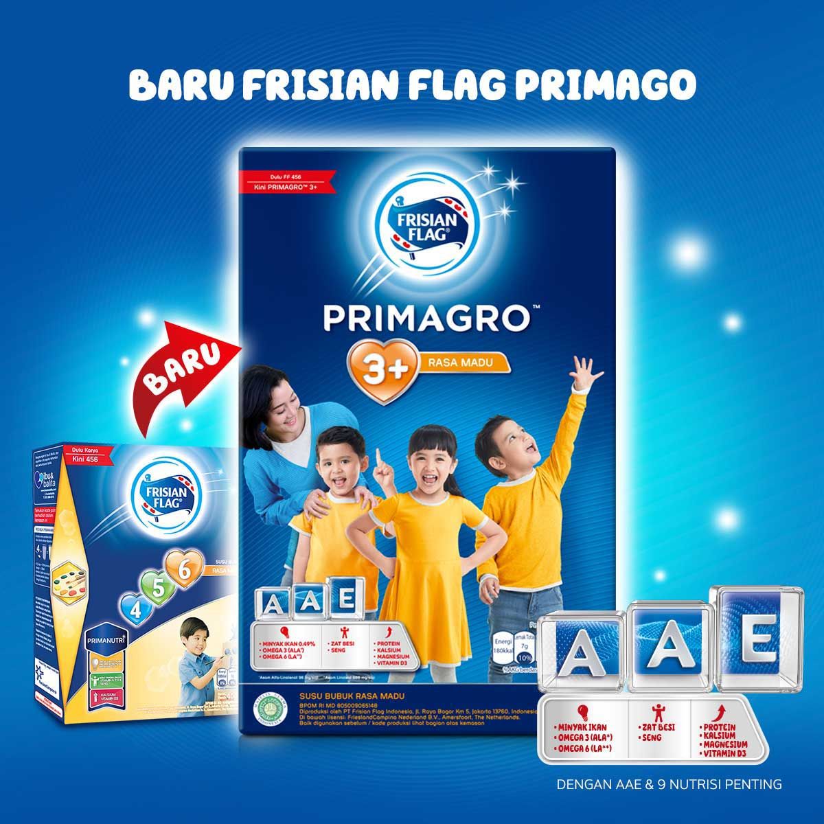 Frisian Flag Primagro 3+ Madu 800g - 2