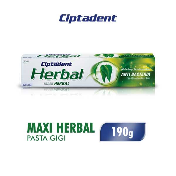 Ciptadent Tp Herbal Tube 190Gr - 1