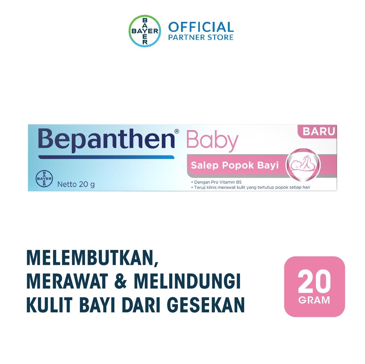 Bepanthen Salep Bayi Ruam Popok 20gram - 1