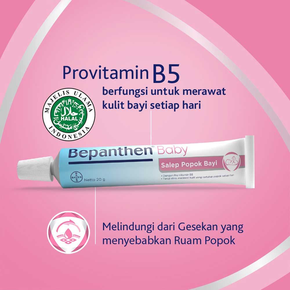 Bepanthen Salep Bayi Ruam Popok 20gram - 2